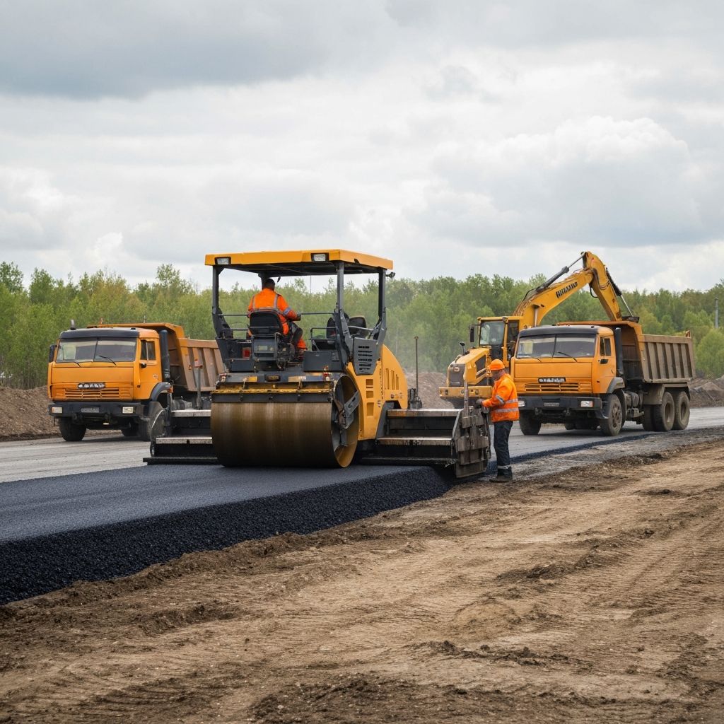 Будівництво та асфальтування
